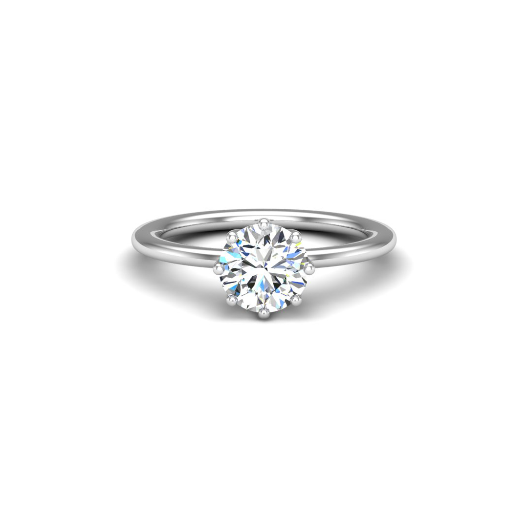Korman Signature Adelina Solitaire Semi Mount Engagement Ring